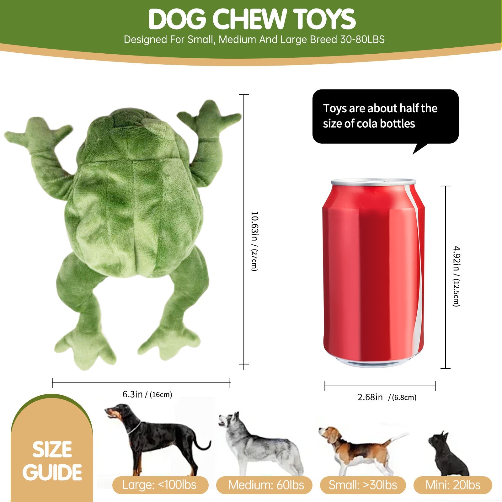 JMT-678986 Plush Dog Toy with Sound and Bite Resistance - Golden Retriever Design, 27x16x5cm, 57g