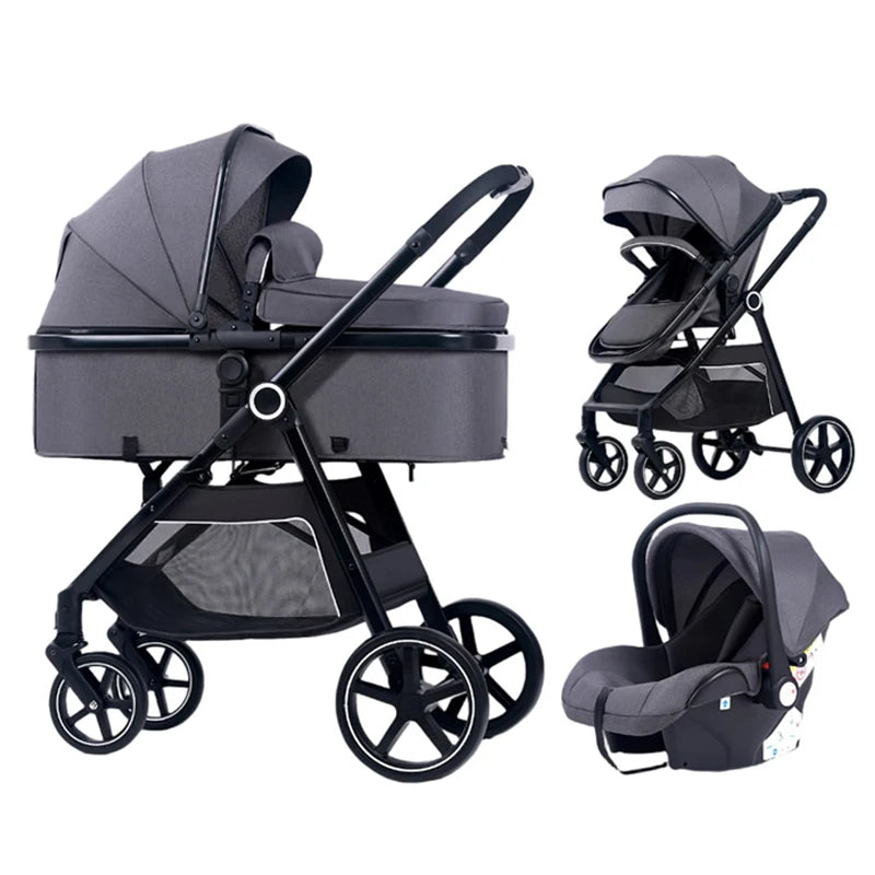 JMT-679306 Quick-Fold Travel System with Extended-Use Infant Car Seat and Stroller Combo