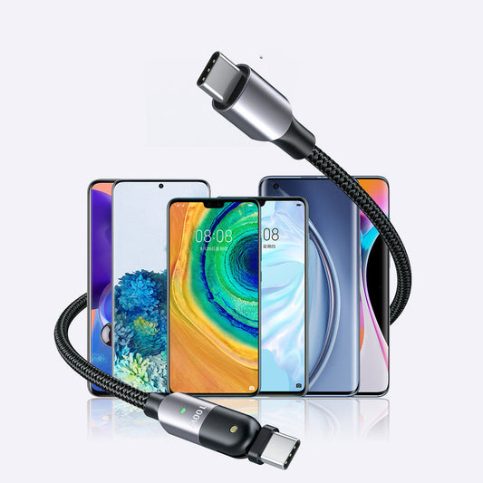 JMT-679498 USB-C Car Charger with Data Cable - Single Head Interface for Efficient Charging