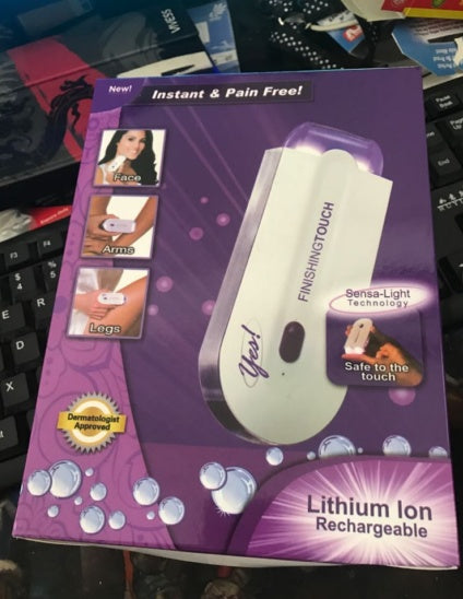 JMT-679562 Rechargeable Laser Hair Removal Device with Detachable Heads and Sensa-Light Technology