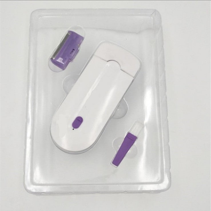 JMT-679562 Rechargeable Laser Hair Removal Device with Detachable Heads and Sensa-Light Technology