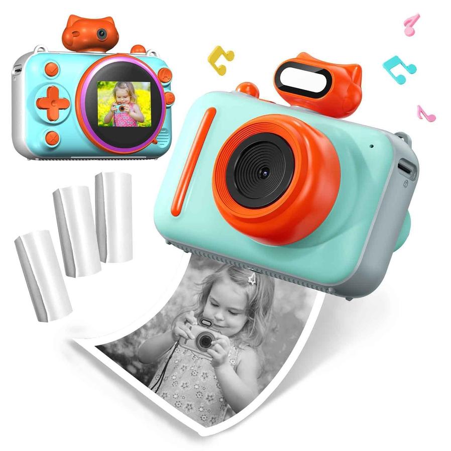 JMT-679690 Outdoor 20-Inch HD Screen Digital Printing Camera for Kids - Color Options Available