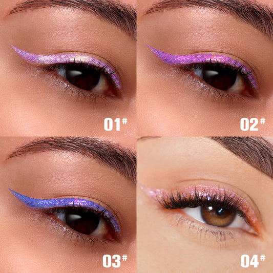 JMT-679754 8-Piece Liquid Glitter Eyeliner Set – Waterproof, Long-Lasting, Easy Application