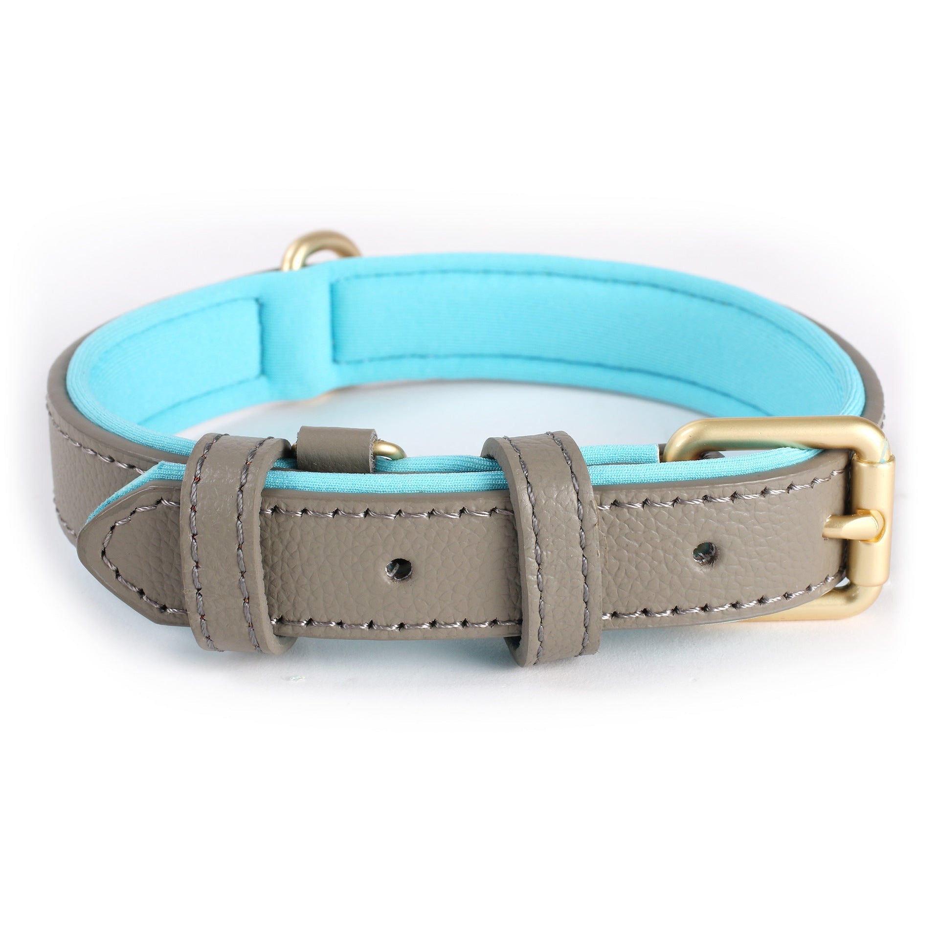 JMT-679818 Lychee Pattern Dog Collar - Soft Diving Cotton, Anti-Strangulation Feature, Various Sizes Available