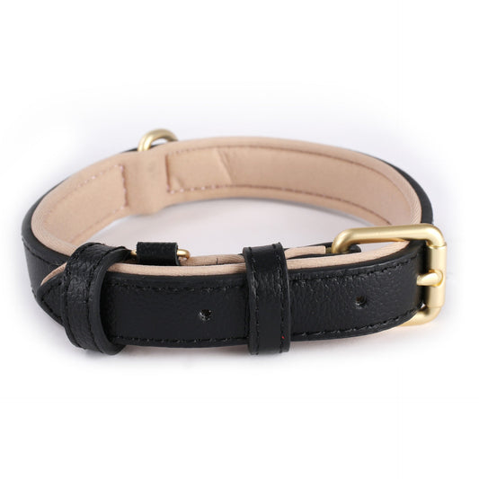 JMT-679818 Lychee Pattern Dog Collar - Soft Diving Cotton, Anti-Strangulation Feature, Various Sizes Available