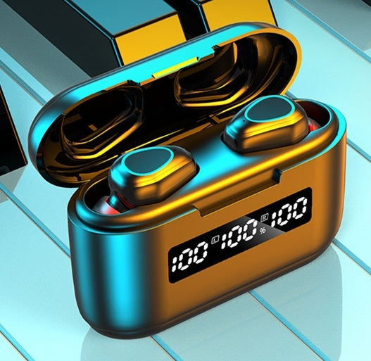 JMT-680138 G40 TWS Bluetooth 5.1 Headset with Stereo Sound and 15m Range