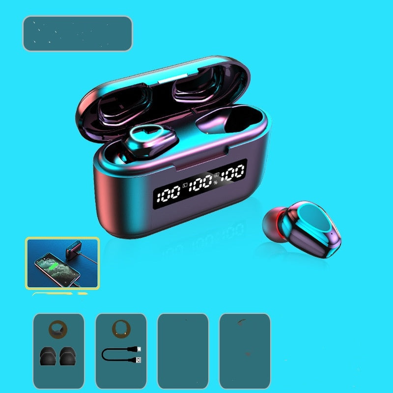 JMT-680138 G40 TWS Bluetooth 5.1 Headset with Stereo Sound and 15m Range