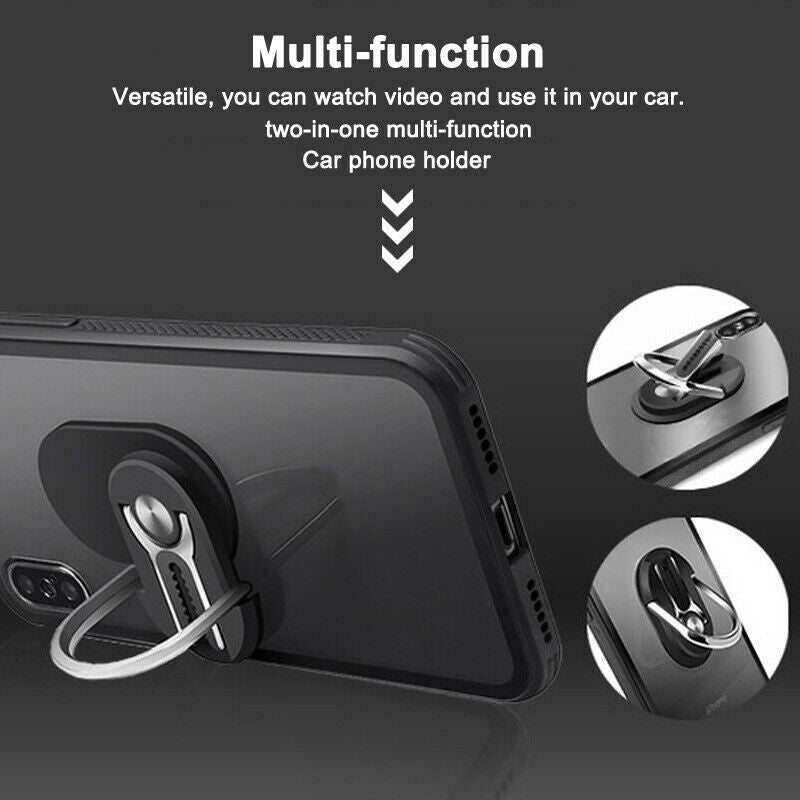 JMT-680330 Universal 2-in-1 Mobile Phone Holder and Car Vent Mount with 360° Rotation and Silicone Clip