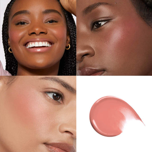 JMT-680586 Long-Lasting Matte Mousse Liquid Blush - 4.8 ML, Non-Fading Formula for Seamless Application