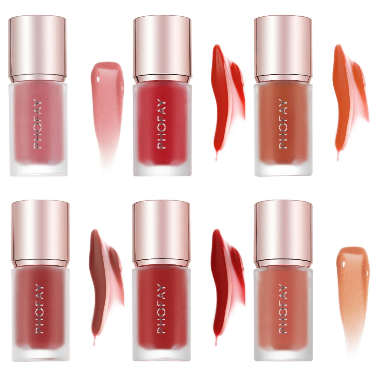 JMT-680586 Long-Lasting Matte Mousse Liquid Blush - 4.8 ML, Non-Fading Formula for Seamless Application
