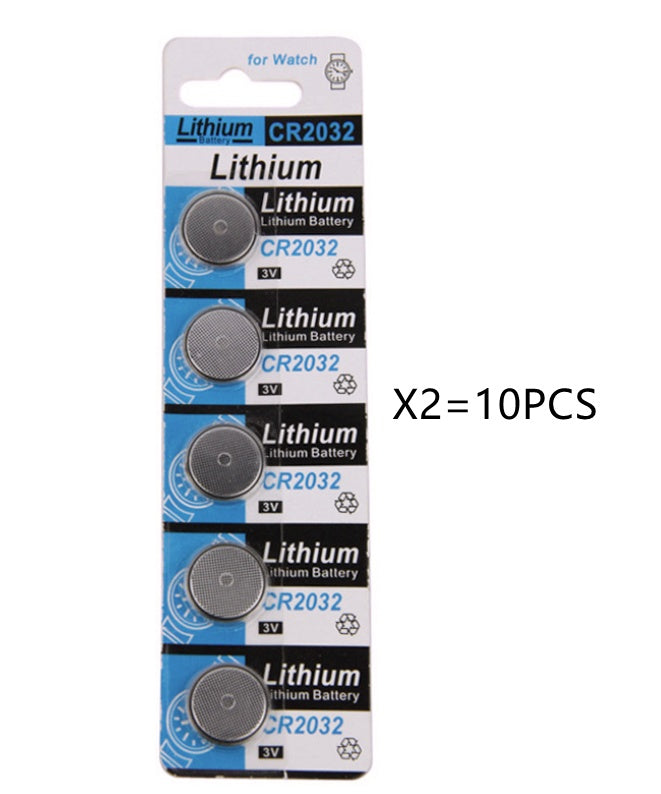 JMT-680650 CR2032 Lithium Manganese Button Battery - 3V, 160mAh, Perfect for Low-Power Electronics