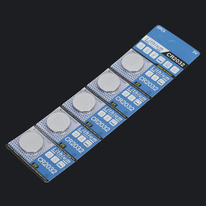 JMT-680650 CR2032 Lithium Manganese Button Battery - 3V, 160mAh, Perfect for Low-Power Electronics