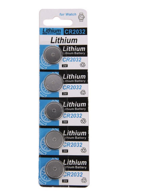 JMT-680650 CR2032 Lithium Manganese Button Battery - 3V, 160mAh, Perfect for Low-Power Electronics
