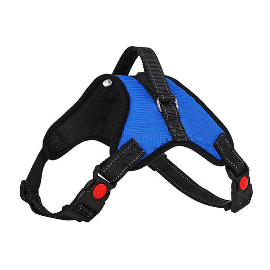 JMT-680650 Pet Vest Type Double Breathable Traction Rope for Cats and Dogs - Available in Multiple Sizes and Colors