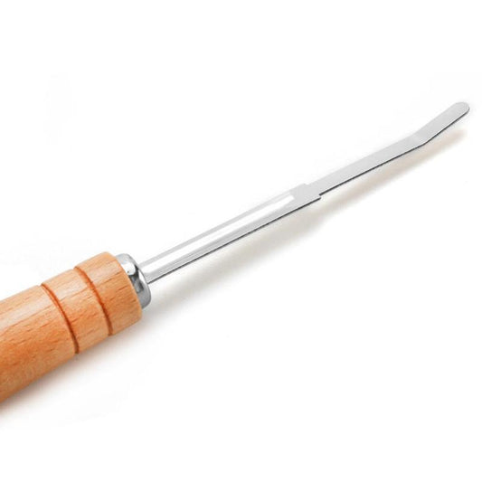 JMT-680714 Curved Bread Cutter with Stainless Steel Blade and PU Leather Case