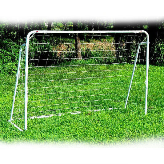JMT-681546 2.45m Durable Steel Soccer Goal for Backyard and Training