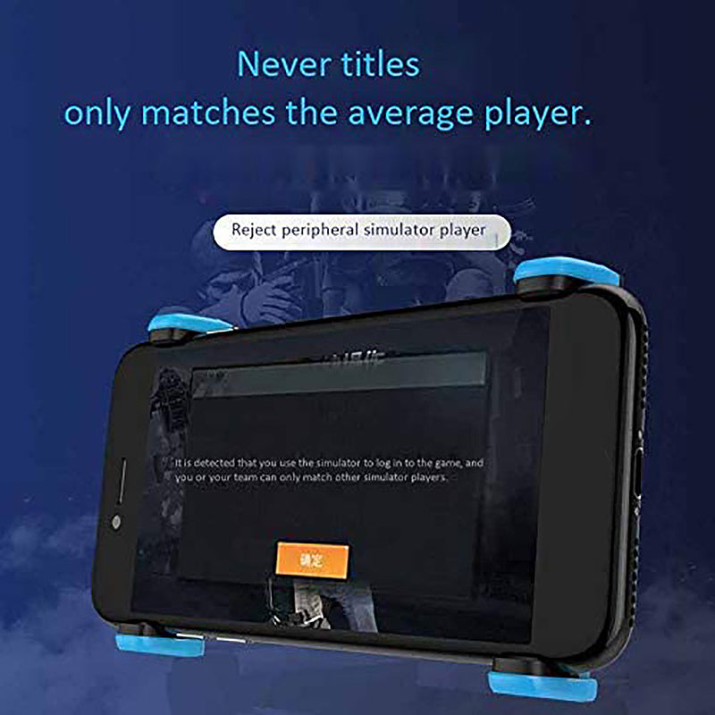 JMT-681930 Automatic Game Joystick Controller for Apple and Android Devices - USB Interface, No Vibration, Lightweight, Durable ABS + Metal Build