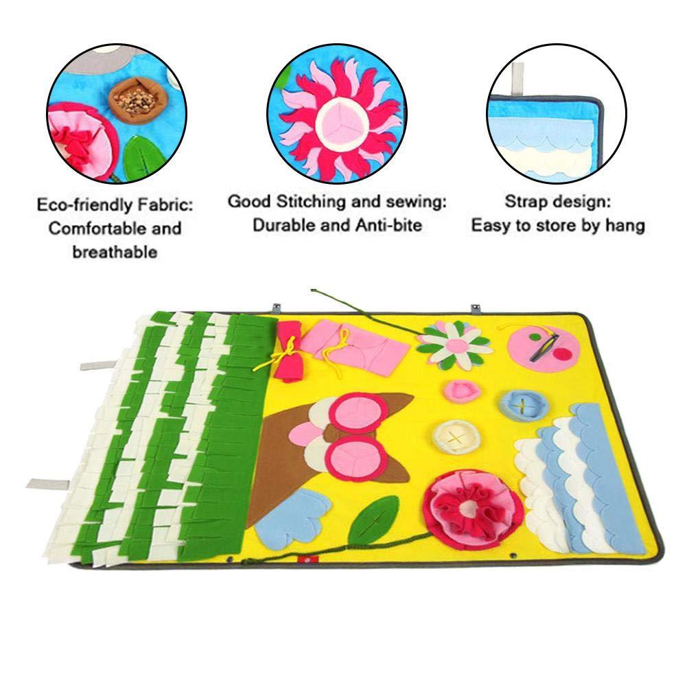 JMT-681930 Dog Sniffing Pad for Stress Relief - 60x90cm Cloth Pet Seat Cushion