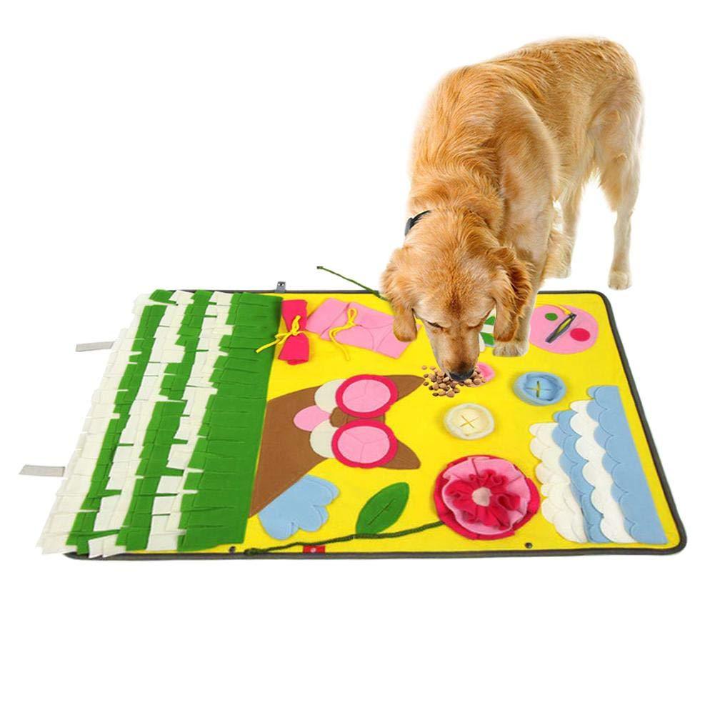 JMT-681930 Dog Sniffing Pad for Stress Relief - 60x90cm Cloth Pet Seat Cushion