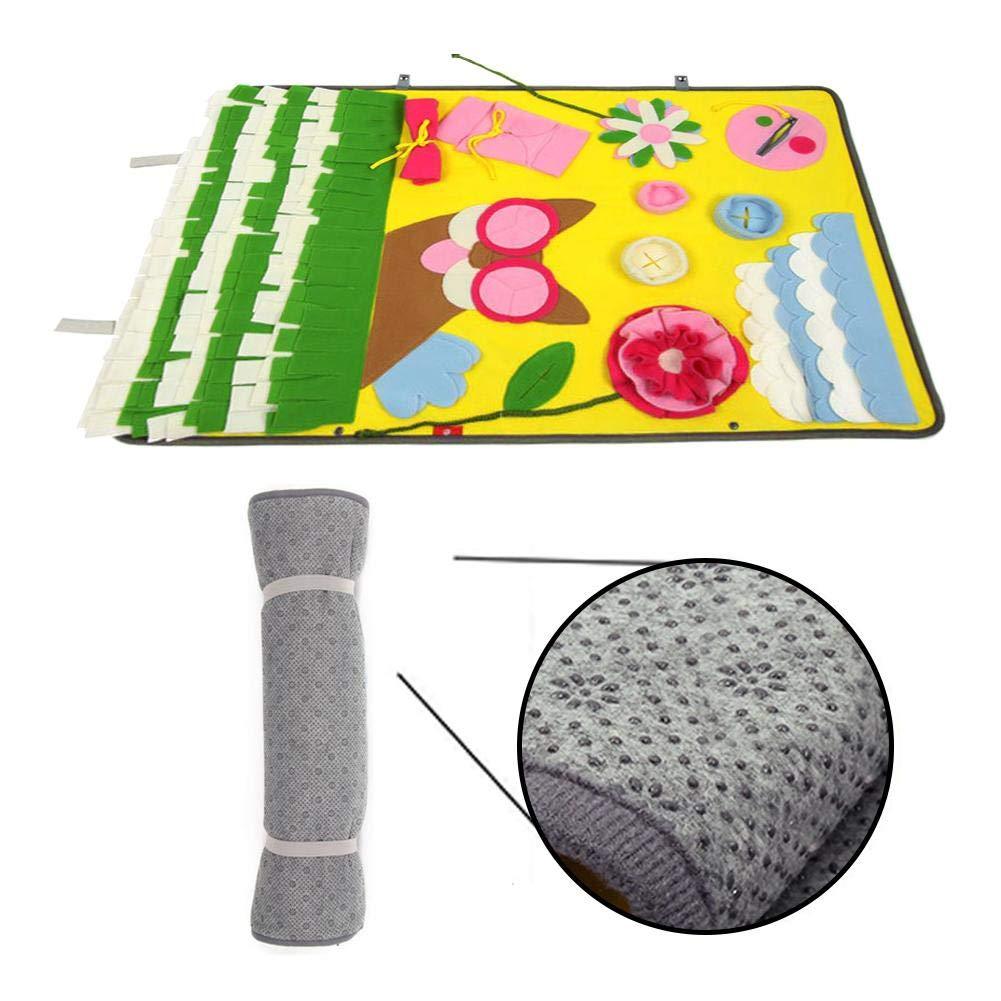JMT-681930 Dog Sniffing Pad for Stress Relief - 60x90cm Cloth Pet Seat Cushion