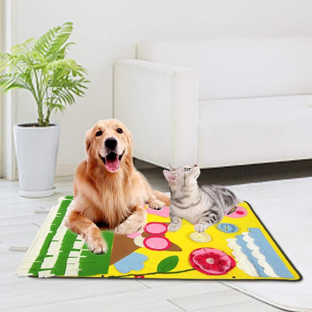 JMT-681930 Dog Sniffing Pad for Stress Relief - 60x90cm Cloth Pet Seat Cushion