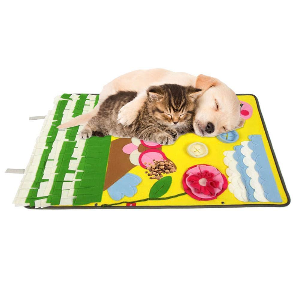 JMT-681930 Dog Sniffing Pad for Stress Relief - 60x90cm Cloth Pet Seat Cushion