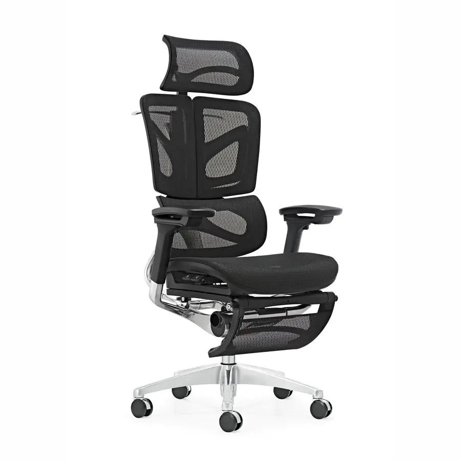 JMT-682378 Ergonomic High Back Executive Computer Chair with Adjustable Footrest and Full Mesh Design