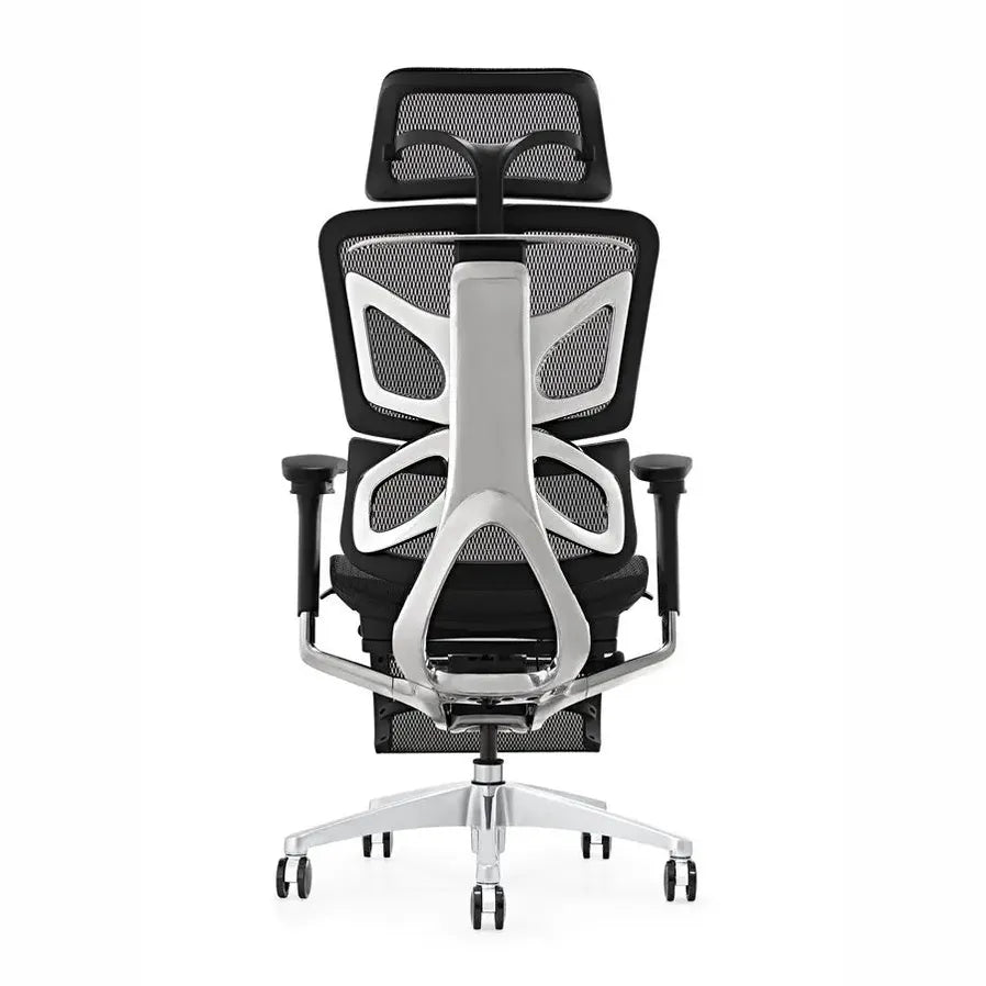 JMT-682378 Ergonomic High Back Executive Computer Chair with Adjustable Footrest and Full Mesh Design
