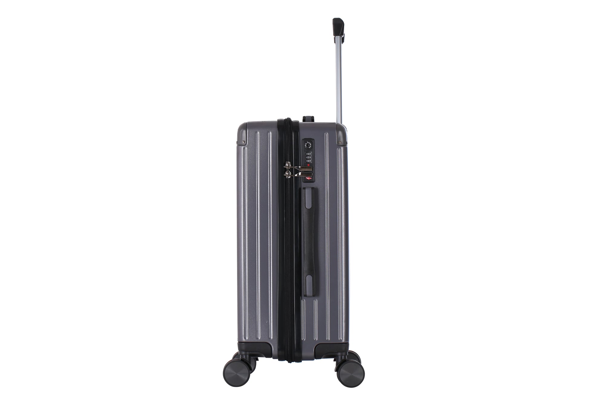 JMT-682506 Three-Piece Hardside Luggage Set - Durable ABS+PC Travel Suitcases with Trolley Functionality