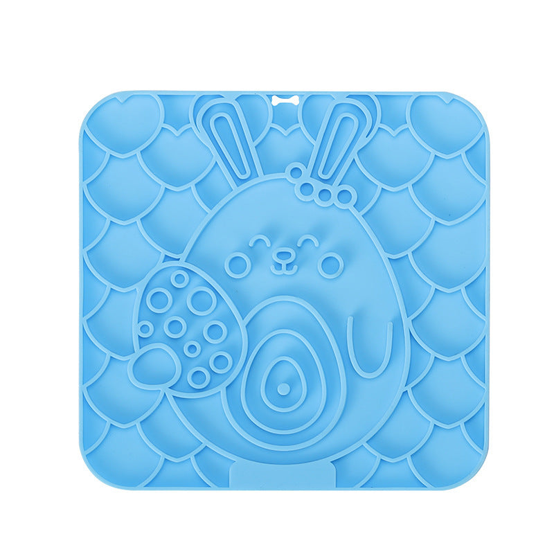 JMT-682634 Silicone Pet Licking Mat with Suction Cups for Slow Feeding and Anti-Choking