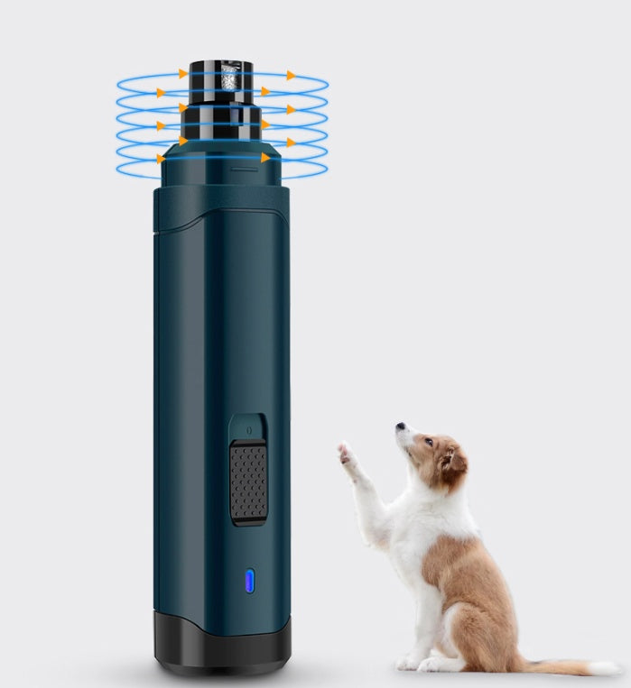 JMT-682698 Electric Pet Nail Polisher with 2 Speed Settings and Mute Operation