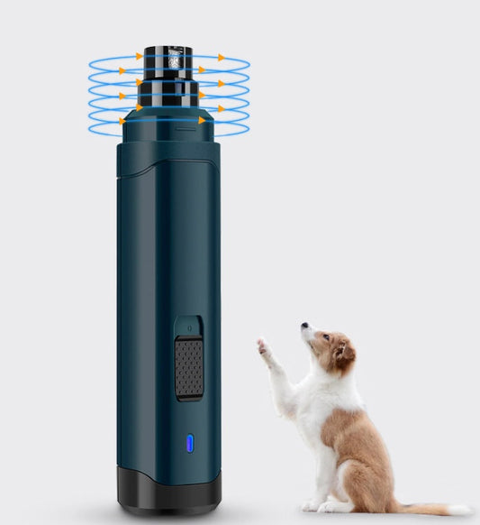 JMT-682698 Electric Pet Nail Polisher with 2 Speed Settings and Mute Operation