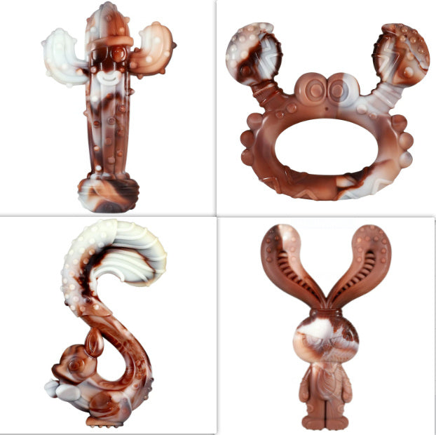 JMT-682762 Durable Nylon Dog Chew Toys in Various Beef Flavors