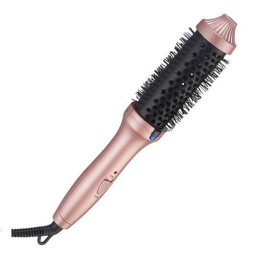 JMT-682762 Long and Short Hair Maintenance Electric Curly and Straightening Comb with Heat Insulation Spray and Clips