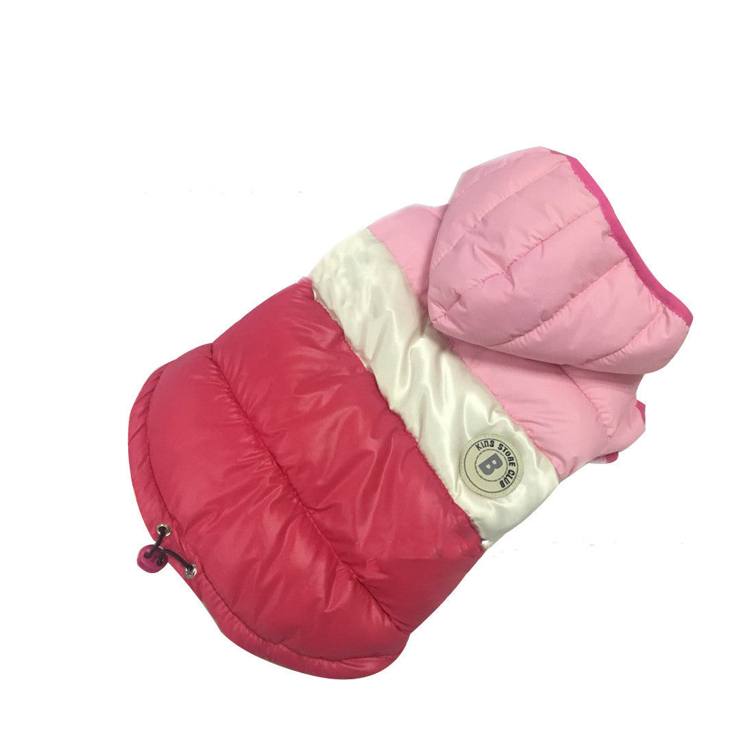 JMT-683402 Waterproof Down Padded Hooded Jacket for Two-Legged Puppies - Fashionable and Cozy Outerwear