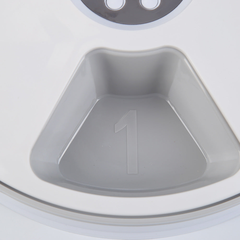 JMT-683786 Automatic 6-Compartment Electronic Pet Feeder for Dogs and Cats