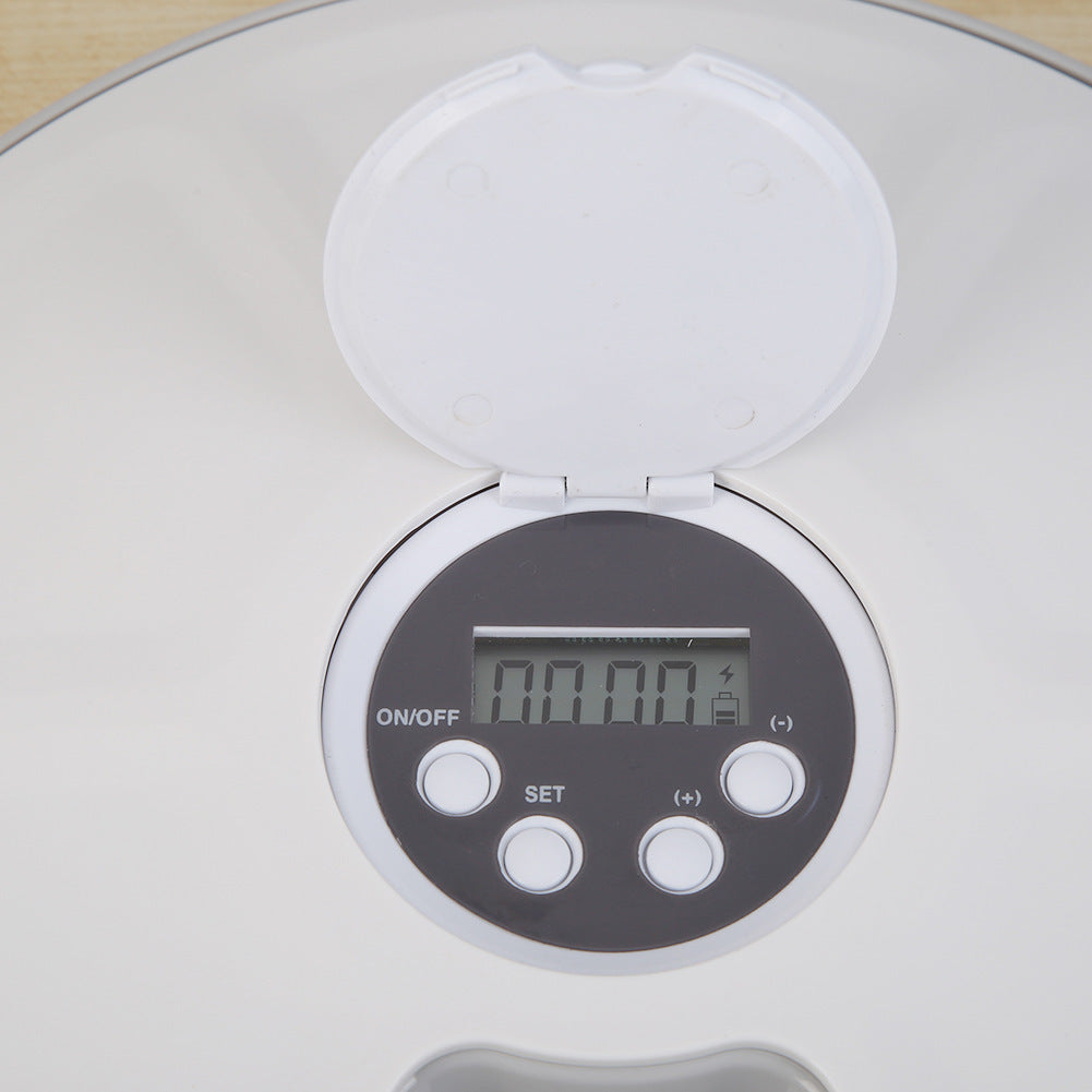 JMT-683786 Automatic 6-Compartment Electronic Pet Feeder for Dogs and Cats