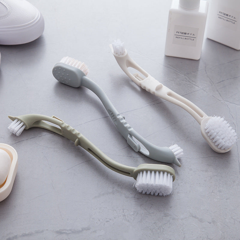 JMT-683850 Bird Cage Cleaner with Dual Brush Heads and Long Handle for Easy Cleaning