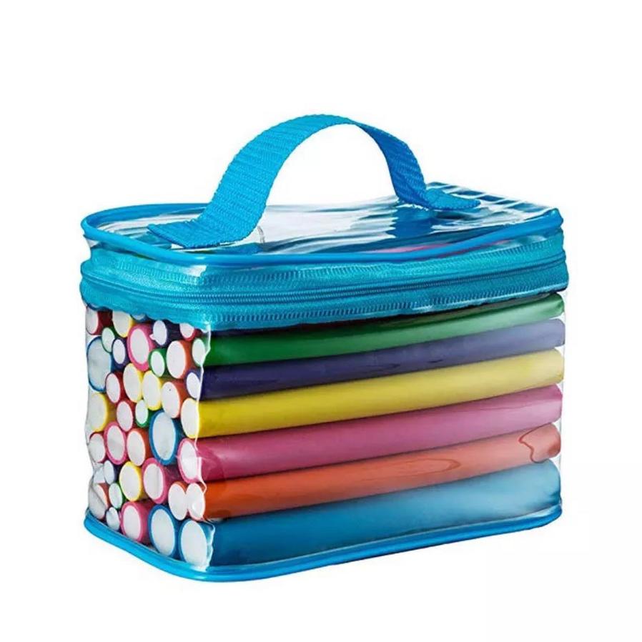 JMT-683914 Extra Large Universal Curling Iron Set - 42 Pieces with 7 Sizes for Versatile Hair Styling