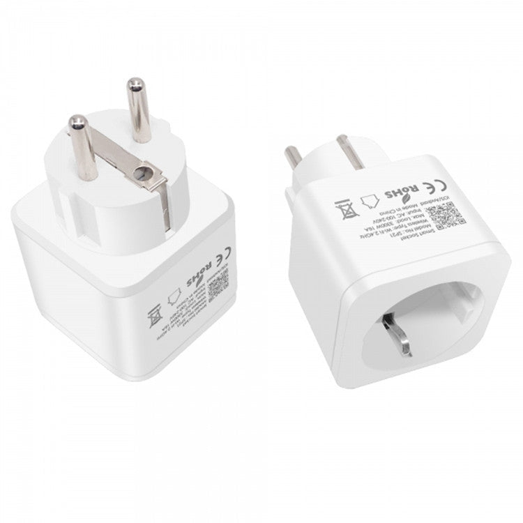 JMT-684106 Smart Wifi Socket 16A with Power Meter - 230V, 3680W, Compact Design, Energy Monitoring