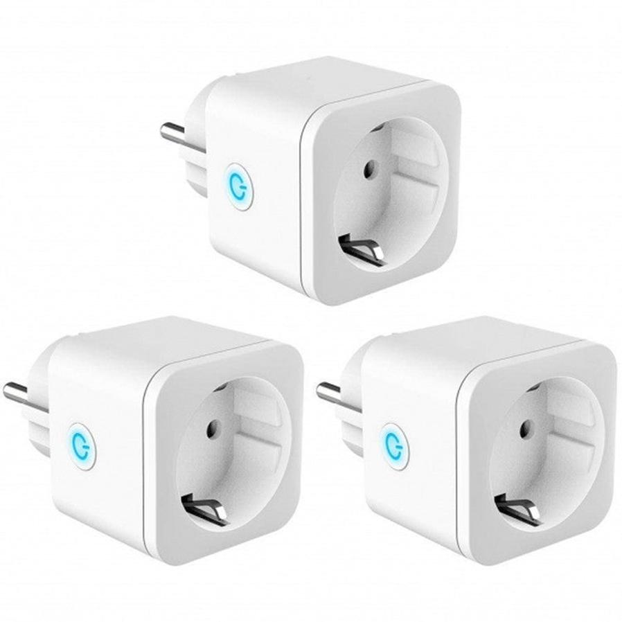 JMT-684106 Smart Wifi Socket 16A with Power Meter - 230V, 3680W, Compact Design, Energy Monitoring