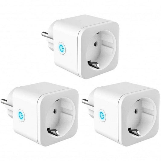 JMT-684106 Smart Wifi Socket 16A with Power Meter - 230V, 3680W, Compact Design, Energy Monitoring