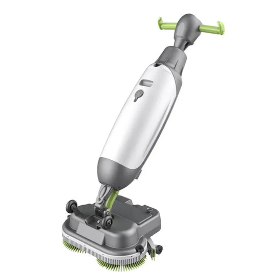 JMT-684234 8-Inch Mini Electric Floor Scrubber with Folding Handle