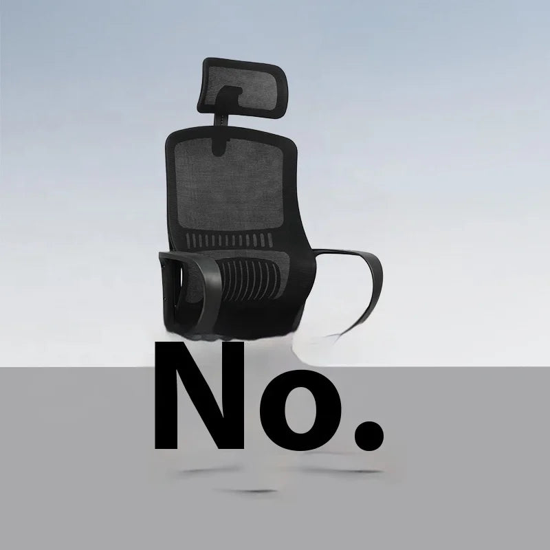 JMT-684682 Ergonomic High Back Office Chair with Lumbar Support and Neck Cushion