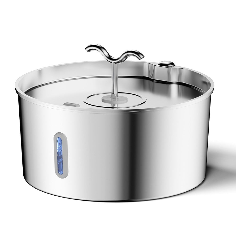 JMT-684938 7L Stainless Steel Automatic Pet Water Dispenser with Heating for Dogs and Cats