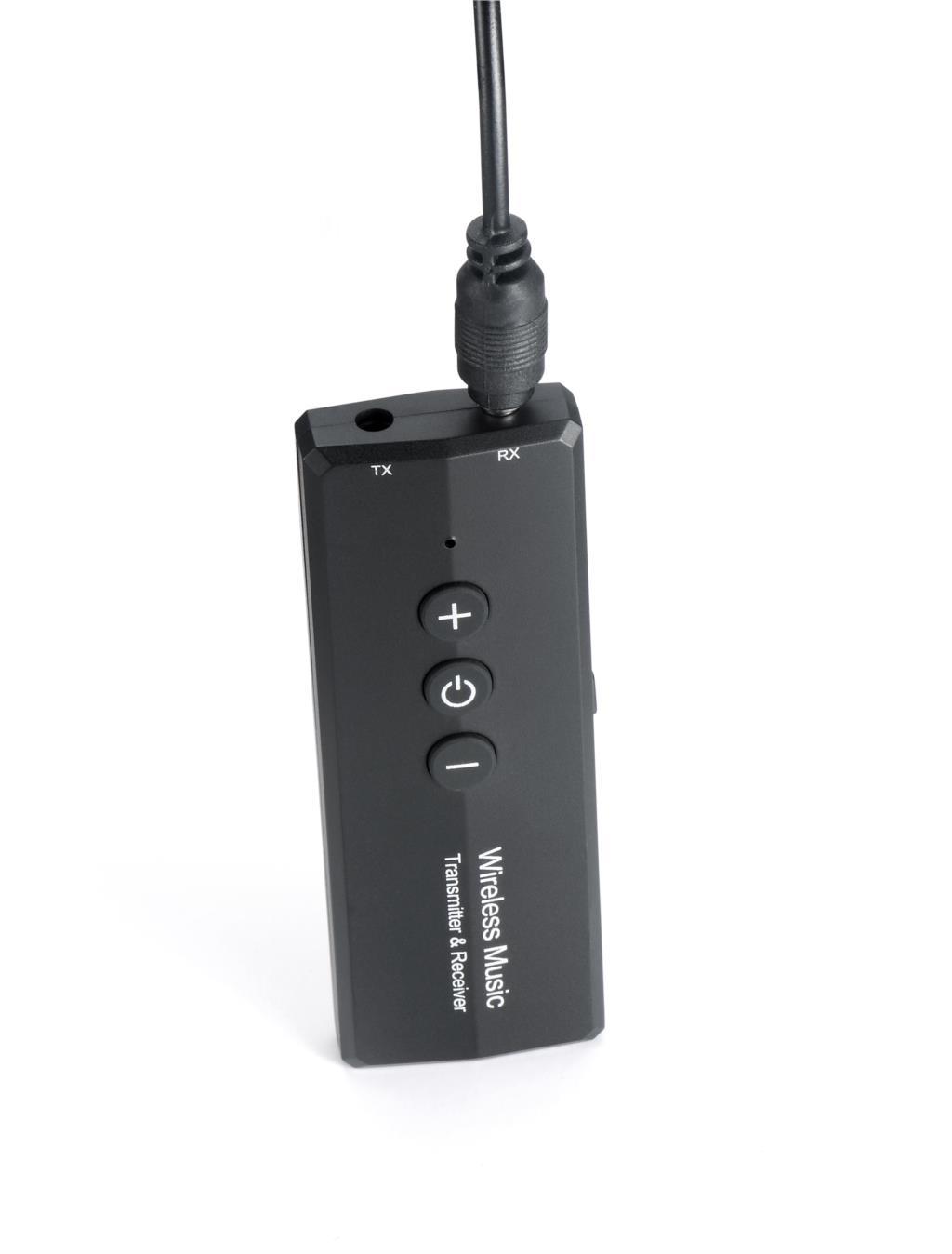 JMT-684938 Bluetooth 5.0 Receiver-Transmitter Combo with Bilateral Stereo and Built-in Battery