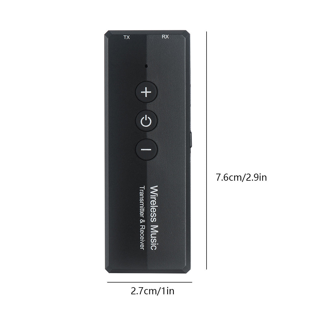 JMT-684938 Bluetooth 5.0 Receiver-Transmitter Combo with Bilateral Stereo and Built-in Battery