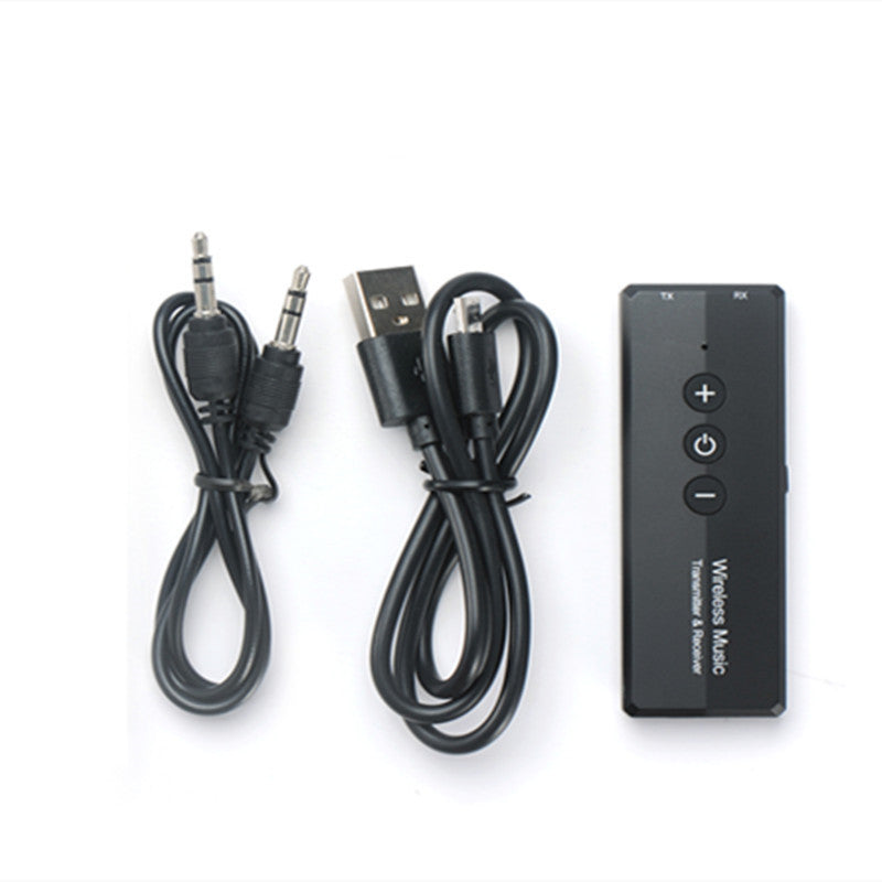 JMT-684938 Bluetooth 5.0 Receiver-Transmitter Combo with Bilateral Stereo and Built-in Battery