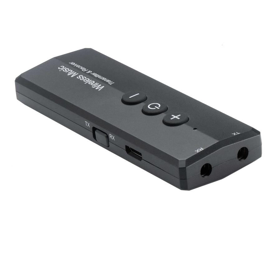 JMT-684938 Bluetooth 5.0 Receiver-Transmitter Combo with Bilateral Stereo and Built-in Battery