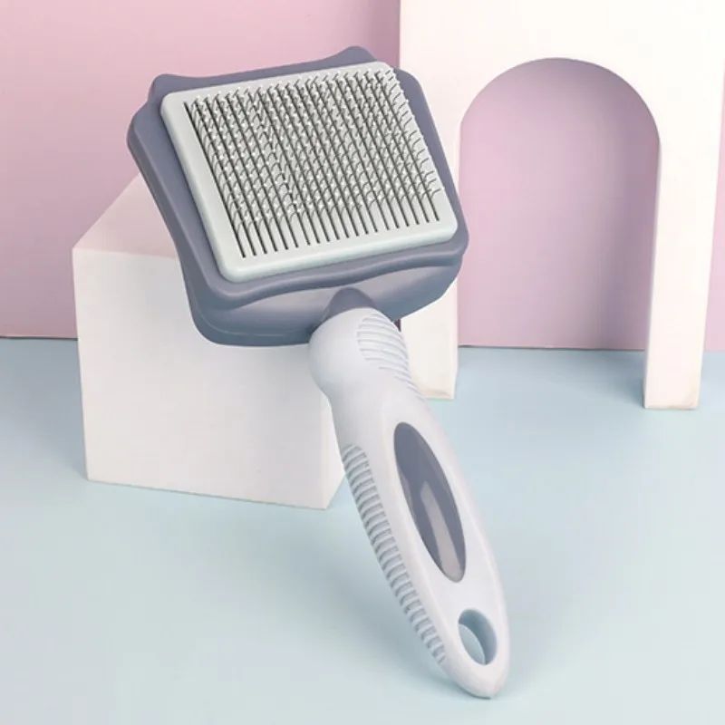 JMT-685002 Automated Pet Hair Remover Brush with Self-Cleaning Feature for Large Dogs and Cats